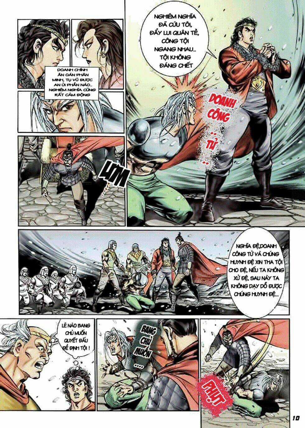 Thiên Tử Truyền Kỳ 2 - Tần Vương Doanh Chính Chapter 8 trang 10