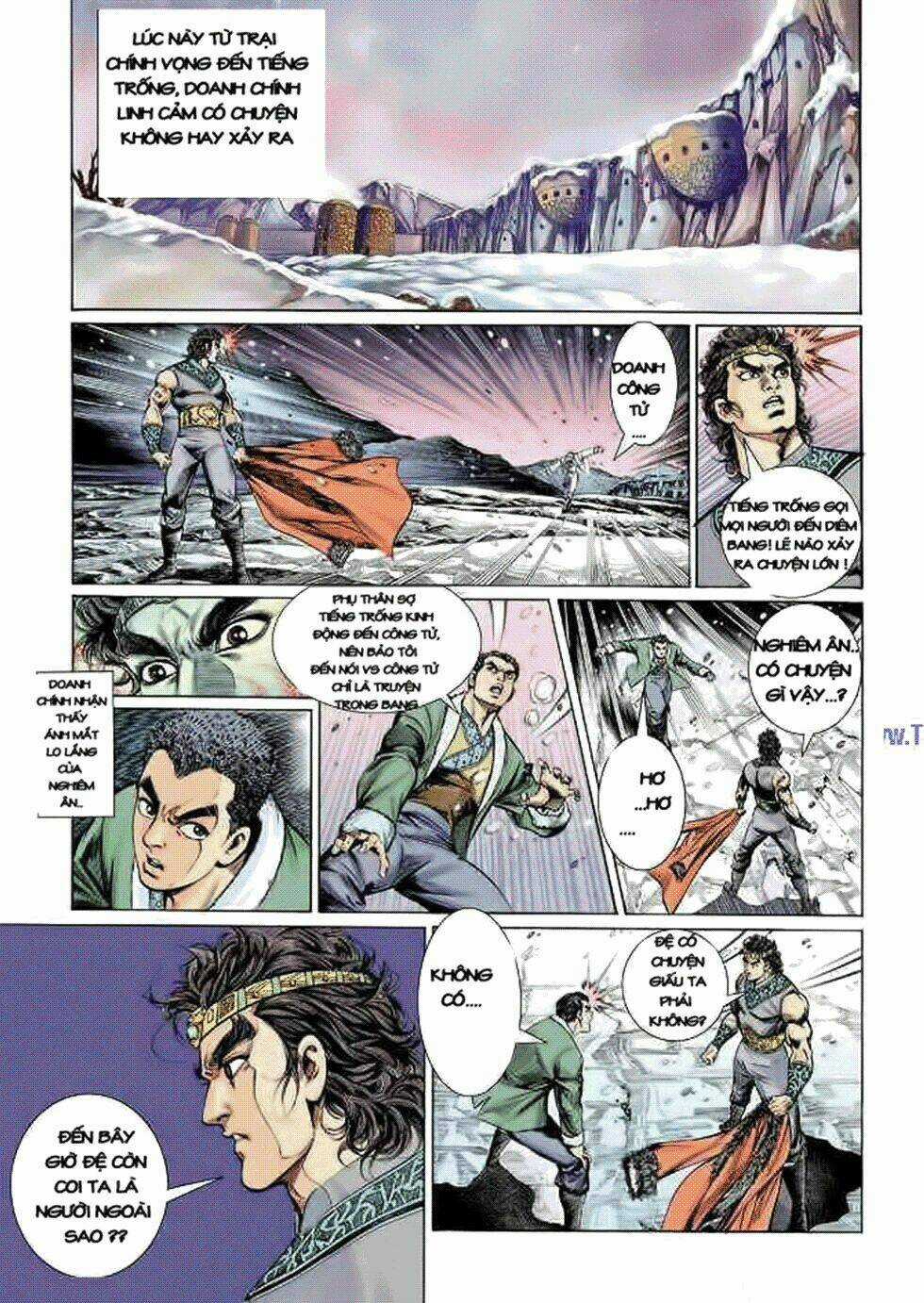 Thiên Tử Truyền Kỳ 2 - Tần Vương Doanh Chính Chapter 8 trang 3