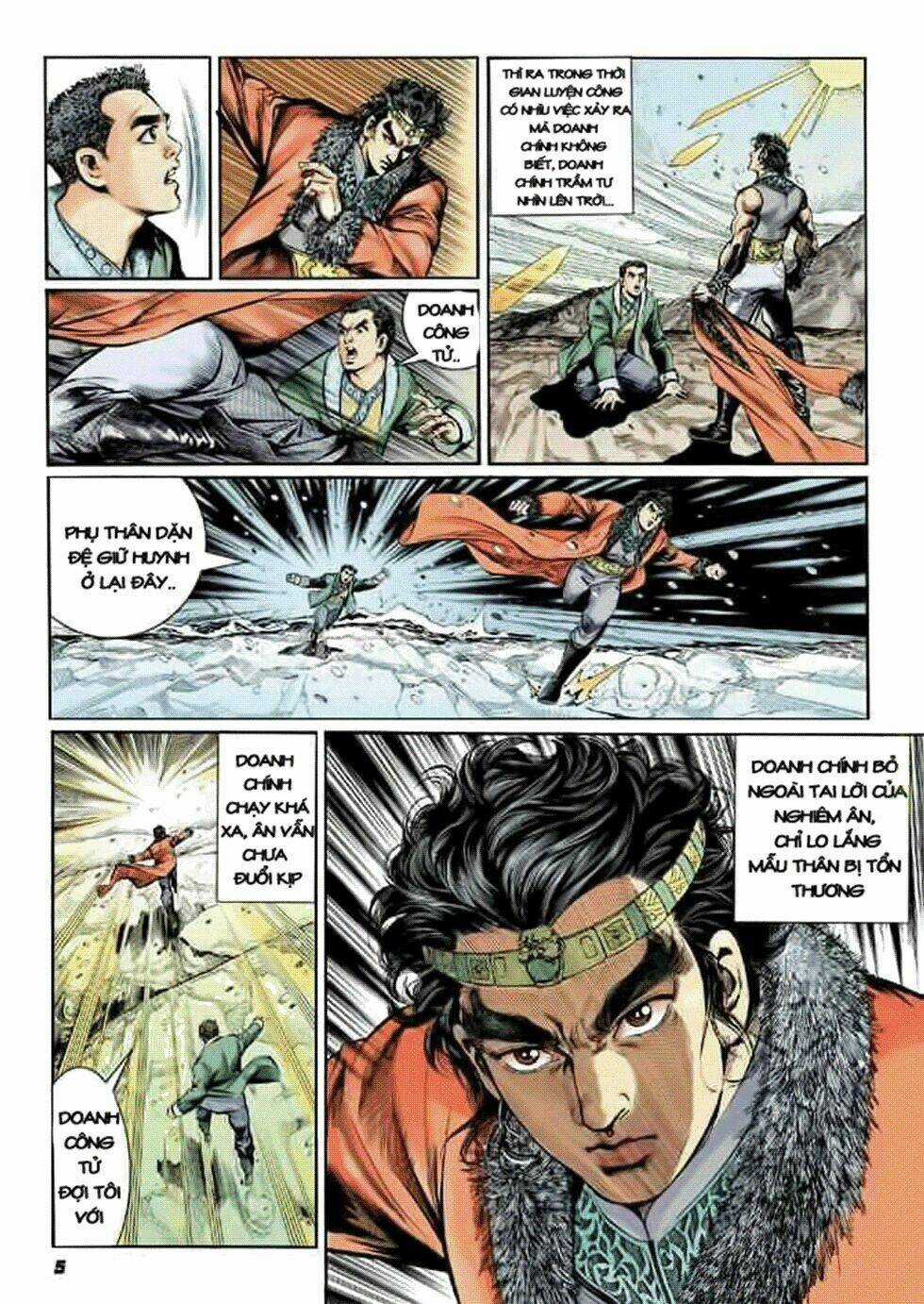 Thiên Tử Truyền Kỳ 2 - Tần Vương Doanh Chính Chapter 8 trang 5