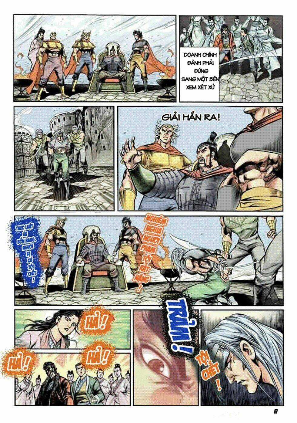 Thiên Tử Truyền Kỳ 2 - Tần Vương Doanh Chính Chapter 8 trang 8