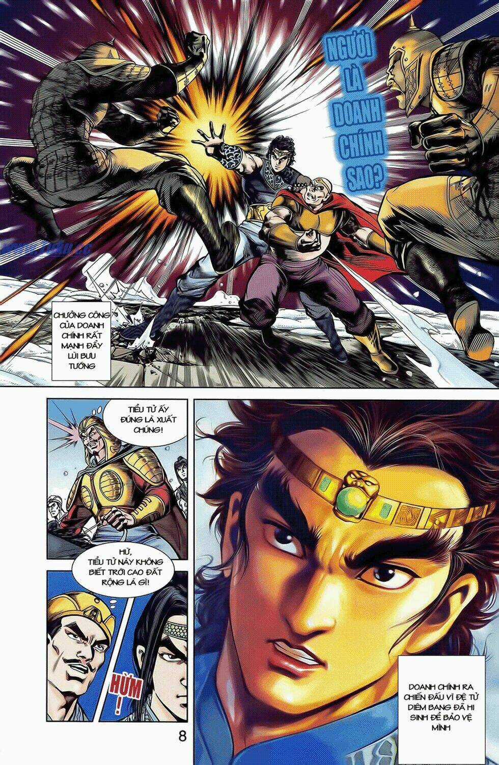 Thiên Tử Truyền Kỳ 2 - Tần Vương Doanh Chính Chapter 9 trang 10