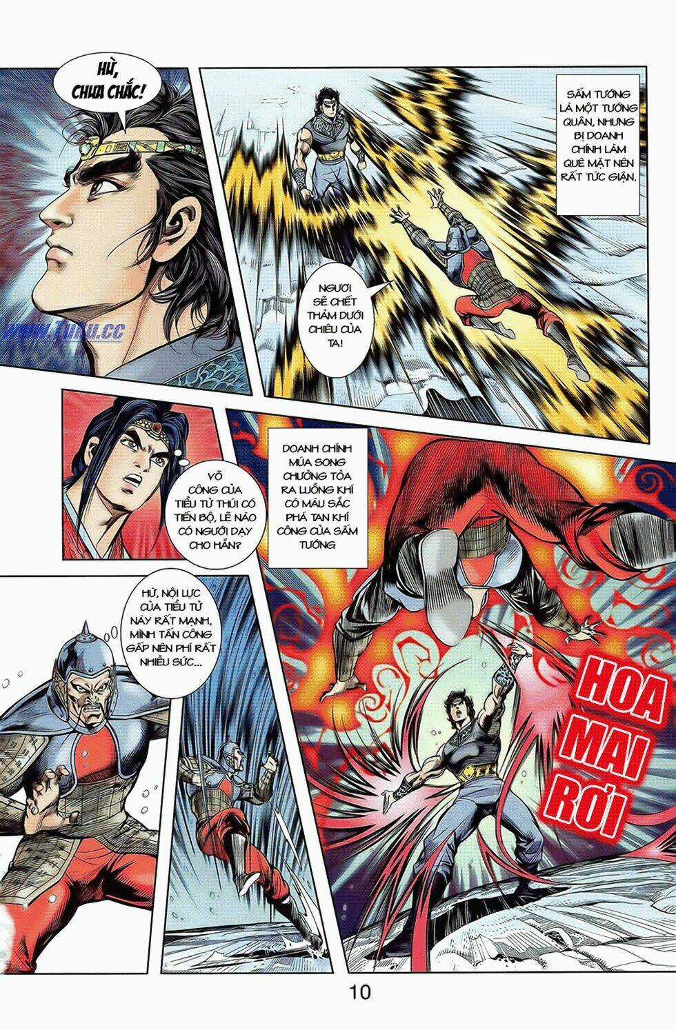 Thiên Tử Truyền Kỳ 2 - Tần Vương Doanh Chính Chapter 9 trang 12