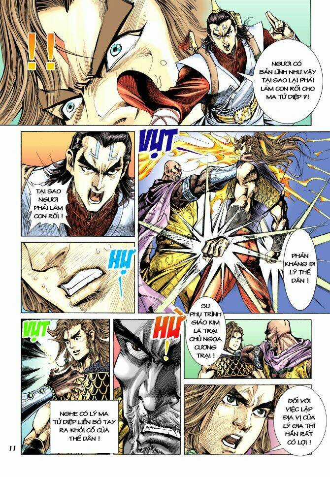 Thiên Tử Truyền Kỳ 4 - Đại Đường Uy Long Chapter 14 trang 10