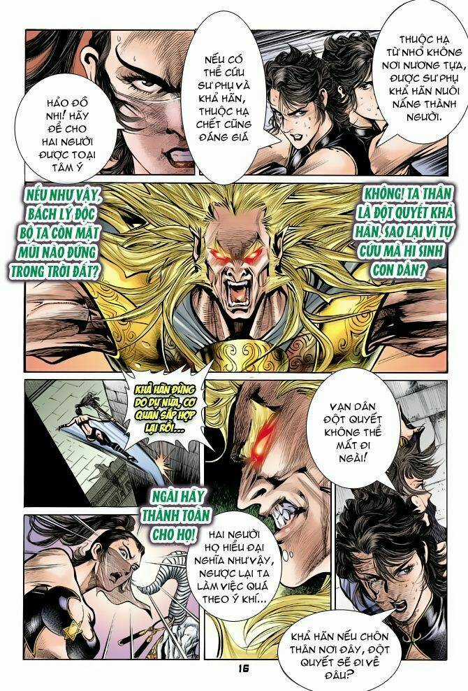 Thiên Tử Truyền Kỳ 4 - Đại Đường Uy Long Chapter 50 trang 15