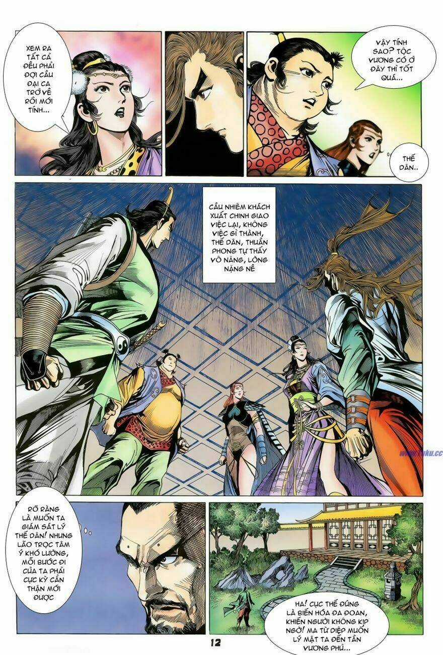 Thiên Tử Truyền Kỳ 4 - Đại Đường Uy Long Chapter 73 trang 11