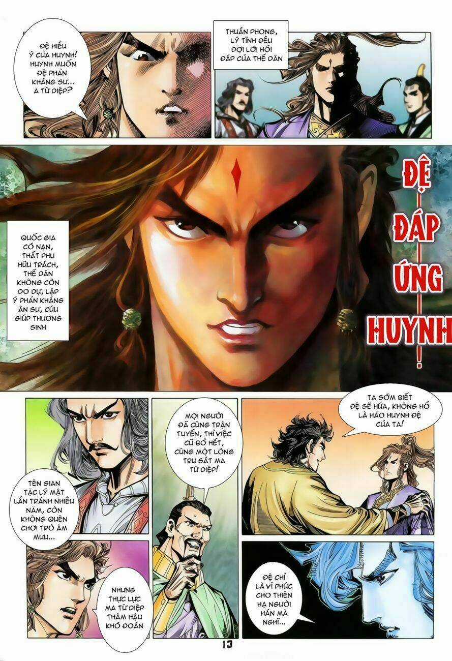 Thiên Tử Truyền Kỳ 4 - Đại Đường Uy Long Chapter 74 trang 12