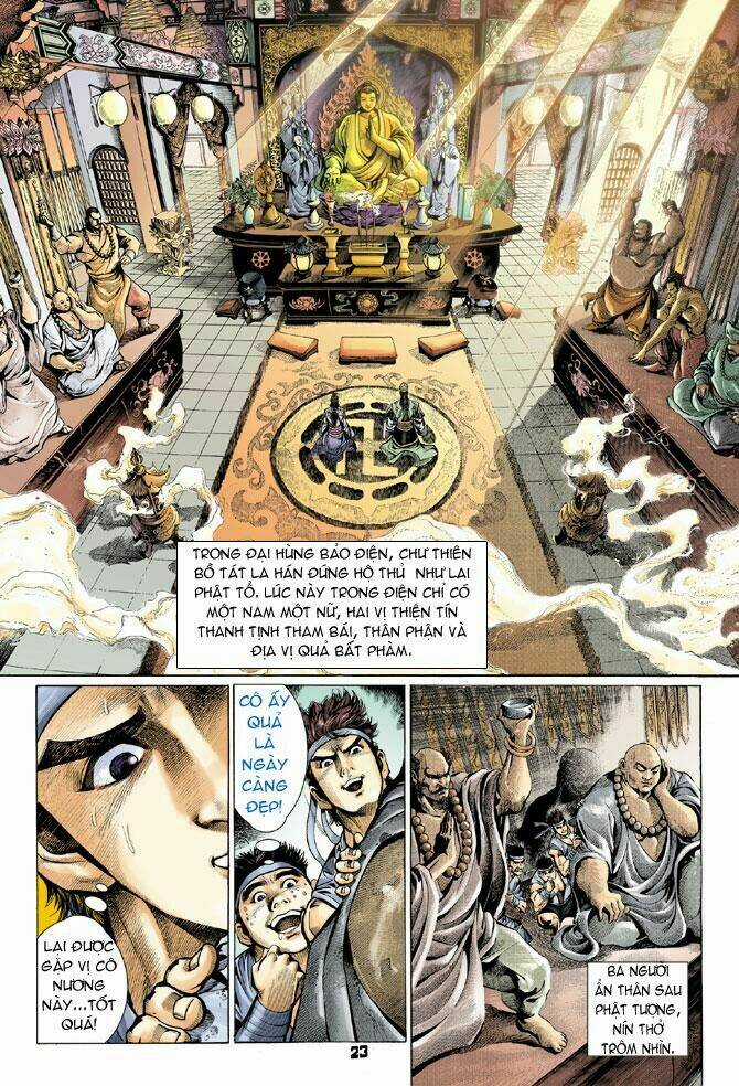 Thiên Tử Truyền Kỳ 5 - Như Lai Thần Chưởng Chapter 1 trang 18