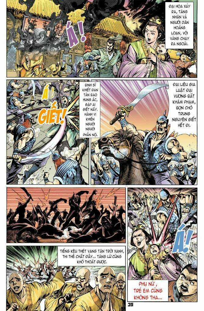 Thiên Tử Truyền Kỳ 5 - Như Lai Thần Chưởng Chapter 1 trang 30