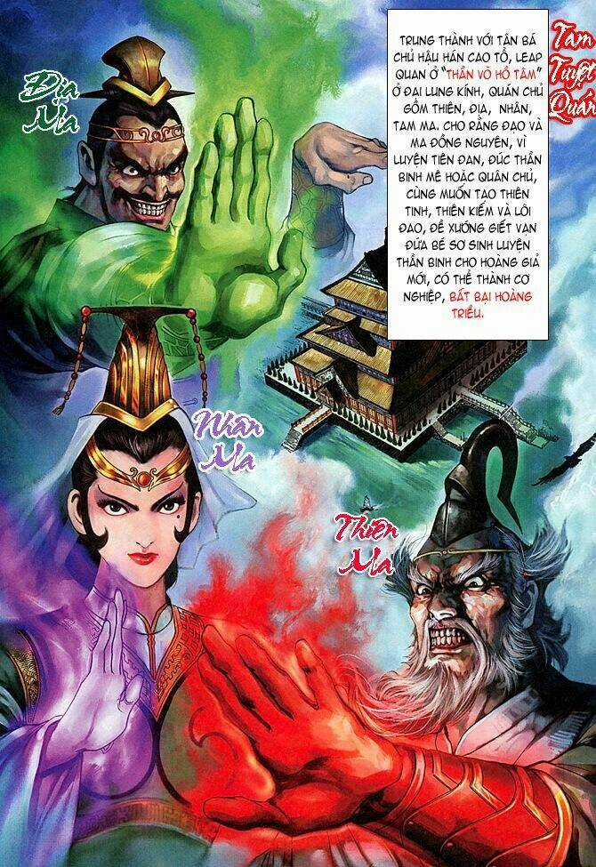 Thiên Tử Truyền Kỳ 5 - Như Lai Thần Chưởng Chapter 1 trang 9