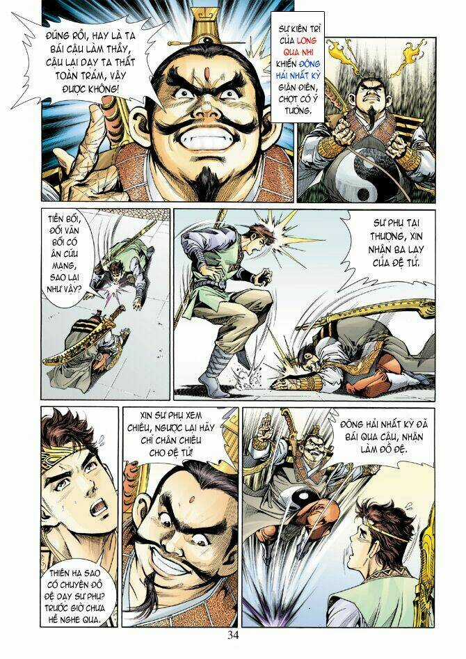 Thiên Tử Truyền Kỳ 5 - Như Lai Thần Chưởng Chapter 10 trang 31