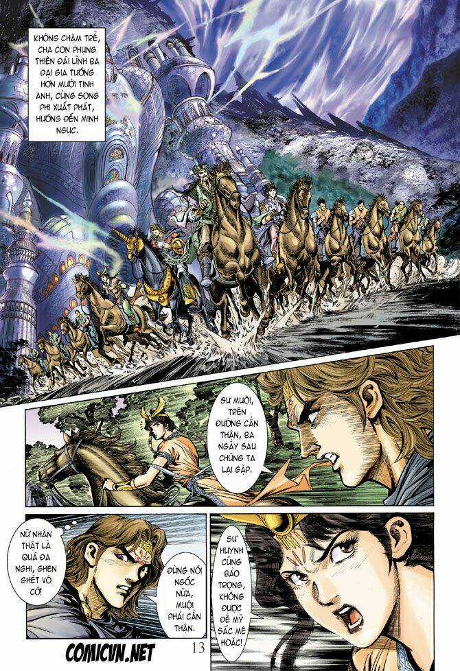 Thiên Tử Truyền Kỳ 5 - Như Lai Thần Chưởng Chapter 11 trang 12