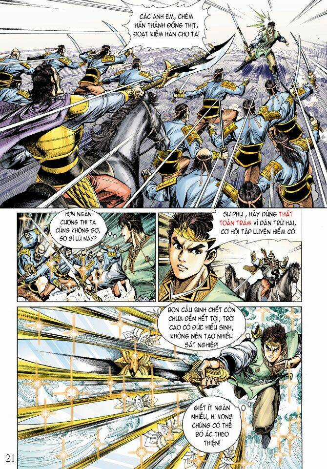 Thiên Tử Truyền Kỳ 5 - Như Lai Thần Chưởng Chapter 11 trang 20