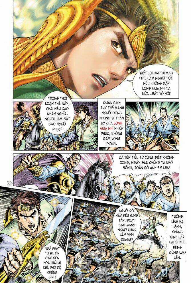 Thiên Tử Truyền Kỳ 5 - Như Lai Thần Chưởng Chapter 11 trang 22