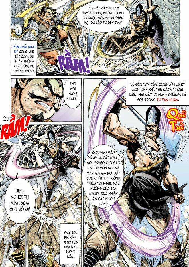 Thiên Tử Truyền Kỳ 5 - Như Lai Thần Chưởng Chapter 11 trang 26