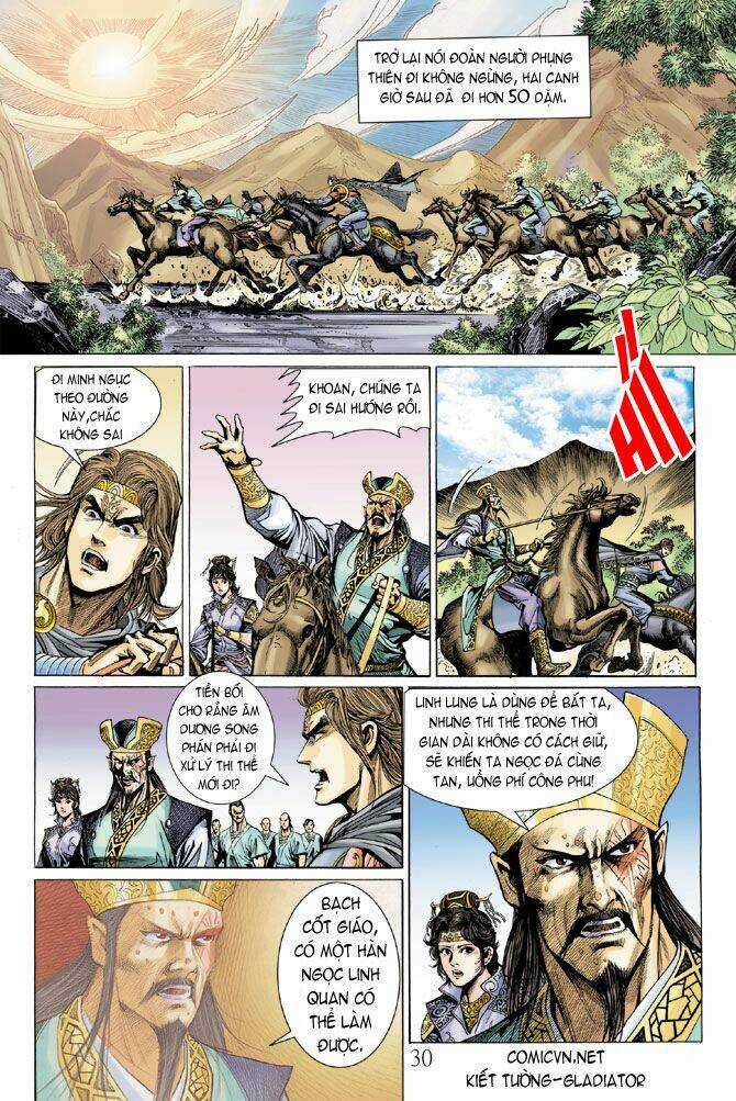 Thiên Tử Truyền Kỳ 5 - Như Lai Thần Chưởng Chapter 11 trang 29