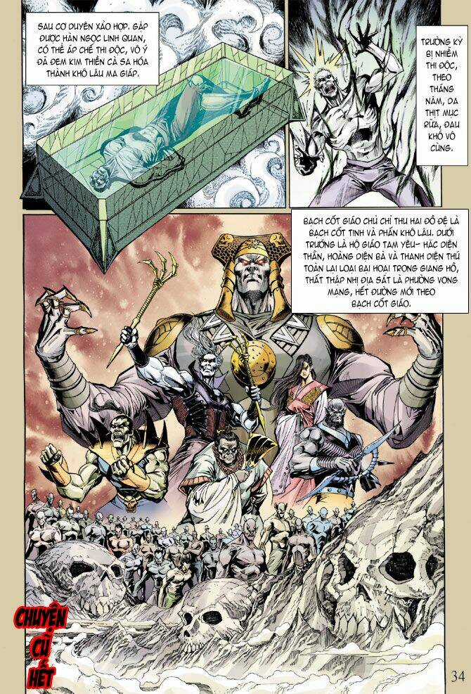 Thiên Tử Truyền Kỳ 5 - Như Lai Thần Chưởng Chapter 11 trang 33