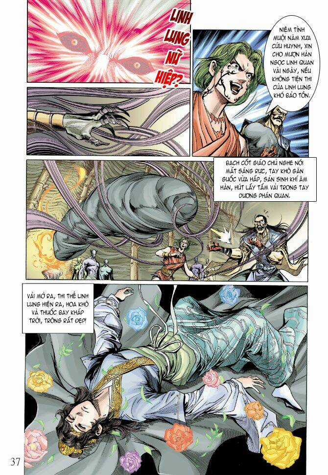 Thiên Tử Truyền Kỳ 5 - Như Lai Thần Chưởng Chapter 11 trang 36