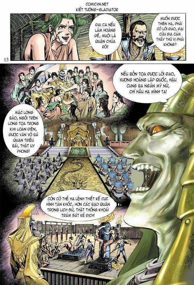 Thiên Tử Truyền Kỳ 5 - Như Lai Thần Chưởng Chapter 12 trang 13