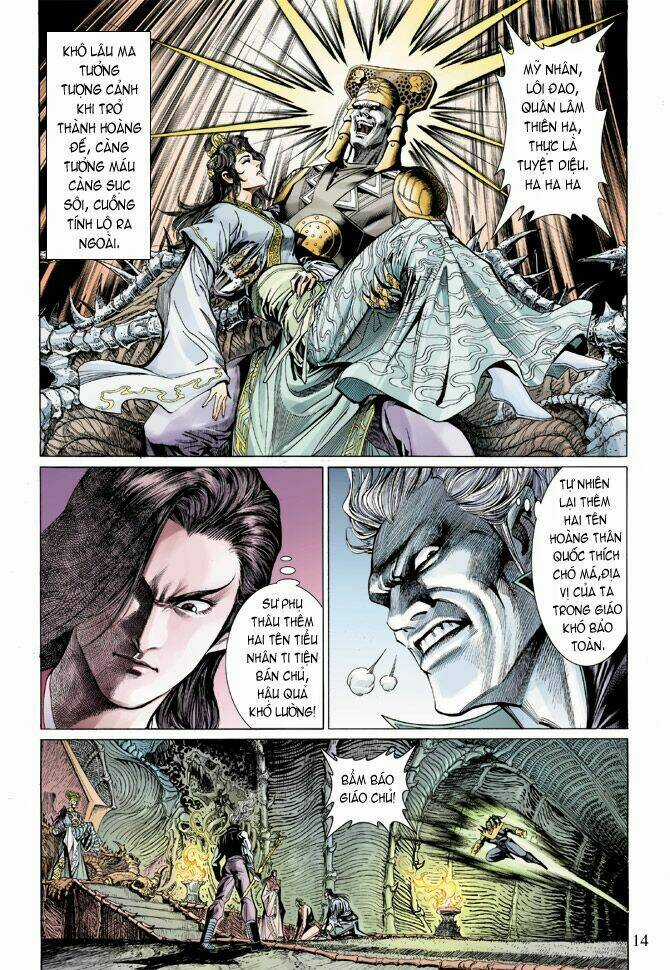 Thiên Tử Truyền Kỳ 5 - Như Lai Thần Chưởng Chapter 12 trang 14