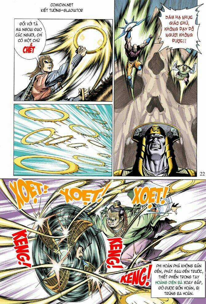 Thiên Tử Truyền Kỳ 5 - Như Lai Thần Chưởng Chapter 12 trang 22