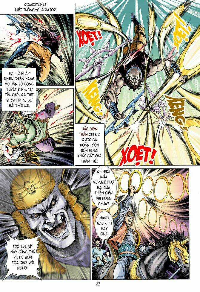 Thiên Tử Truyền Kỳ 5 - Như Lai Thần Chưởng Chapter 12 trang 23