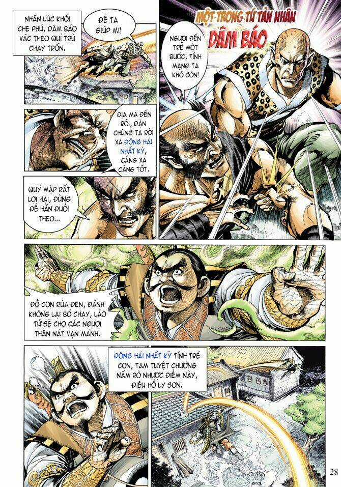 Thiên Tử Truyền Kỳ 5 - Như Lai Thần Chưởng Chapter 12 trang 28