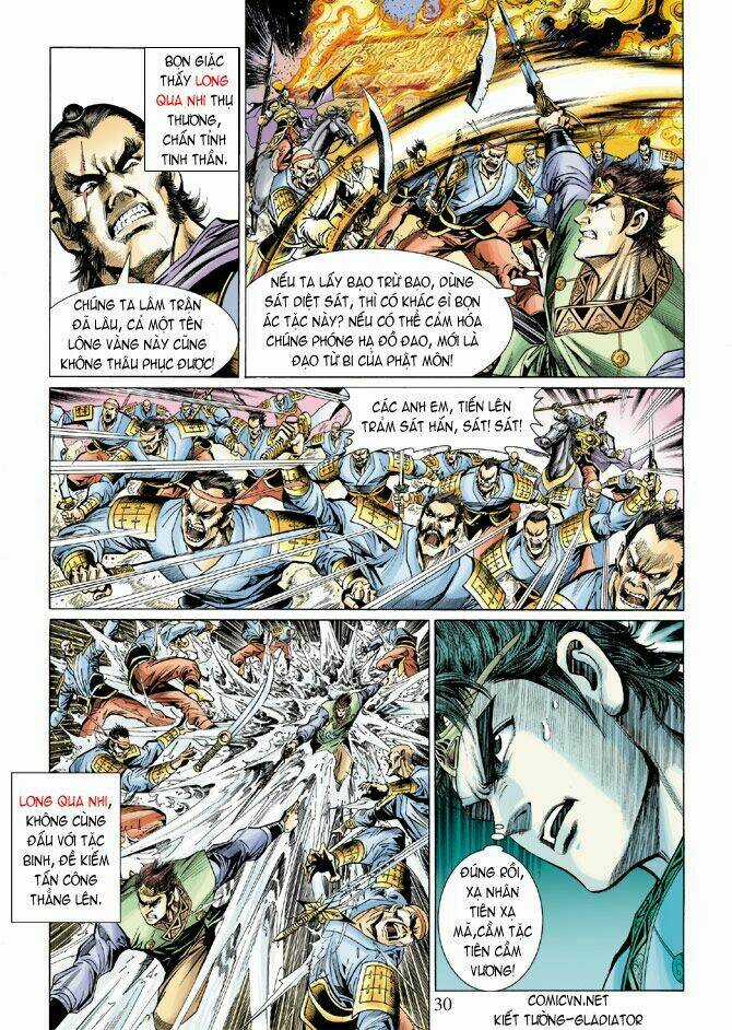 Thiên Tử Truyền Kỳ 5 - Như Lai Thần Chưởng Chapter 12 trang 30