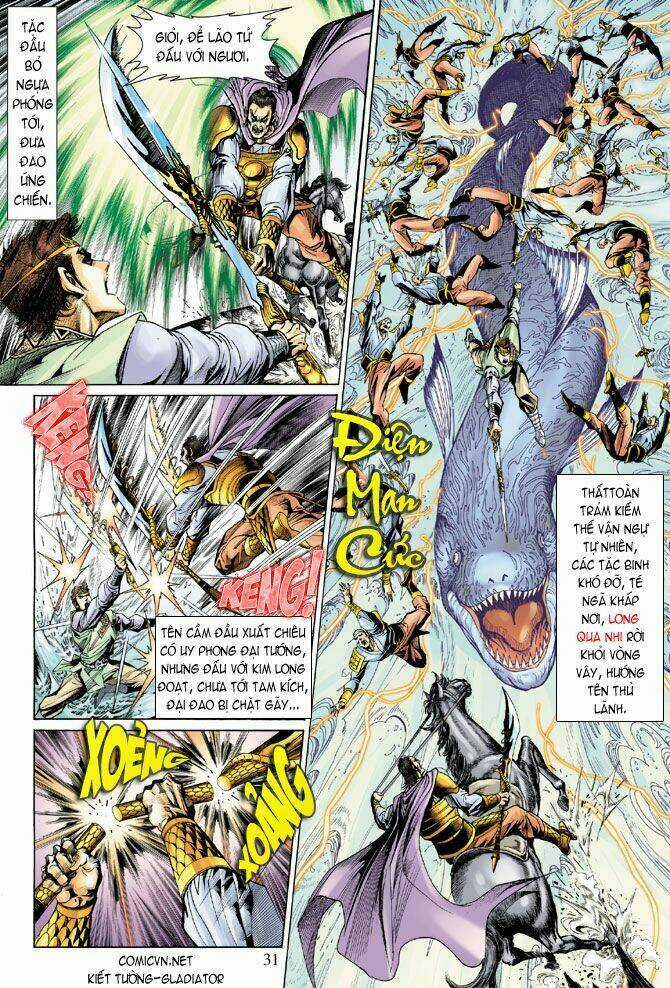 Thiên Tử Truyền Kỳ 5 - Như Lai Thần Chưởng Chapter 12 trang 31