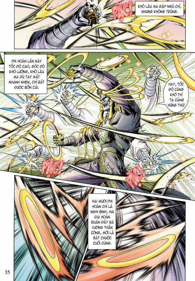 Thiên Tử Truyền Kỳ 5 - Như Lai Thần Chưởng Chapter 13 trang 34