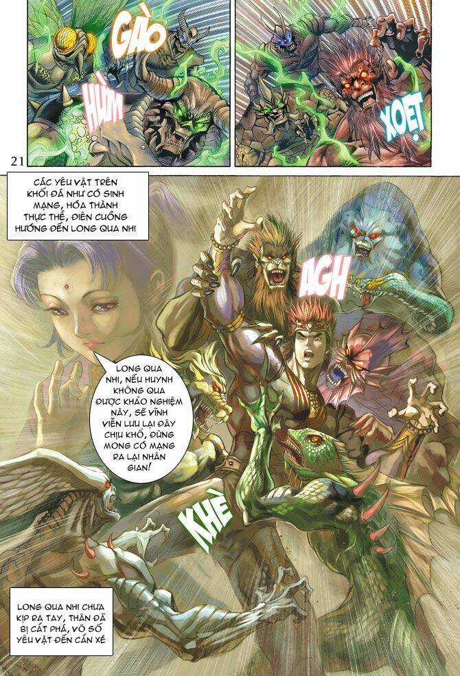 Thiên Tử Truyền Kỳ 5 - Như Lai Thần Chưởng Chapter 133 trang 20