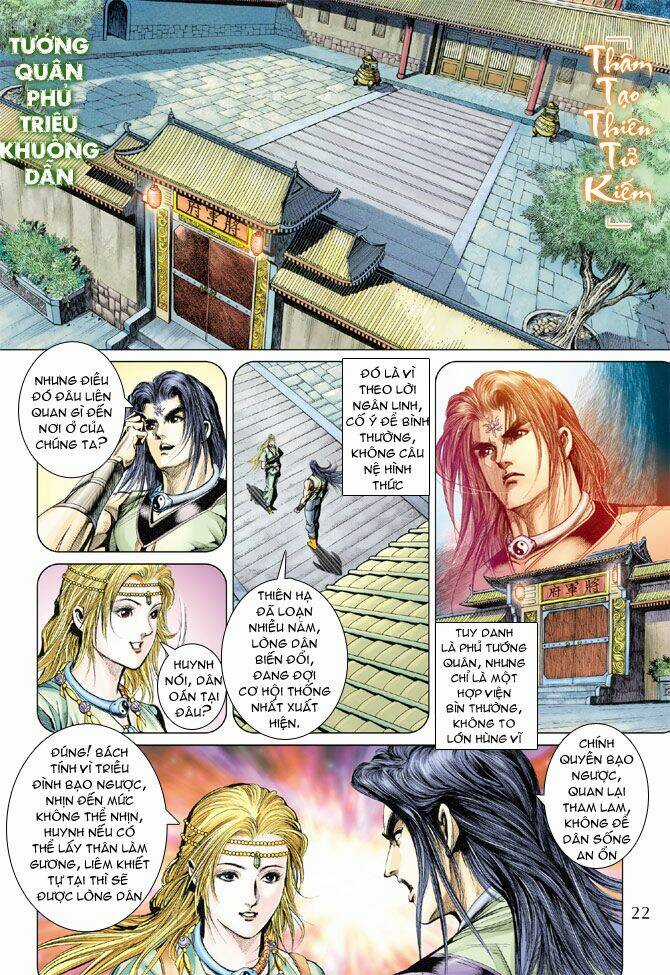 Thiên Tử Truyền Kỳ 5 - Như Lai Thần Chưởng Chapter 133 trang 21