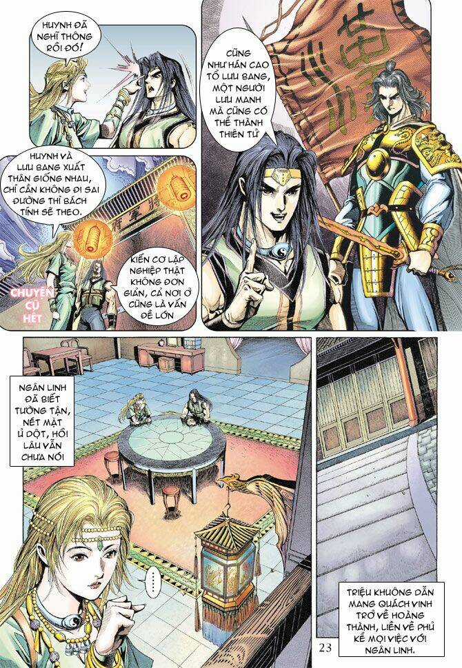 Thiên Tử Truyền Kỳ 5 - Như Lai Thần Chưởng Chapter 133 trang 22