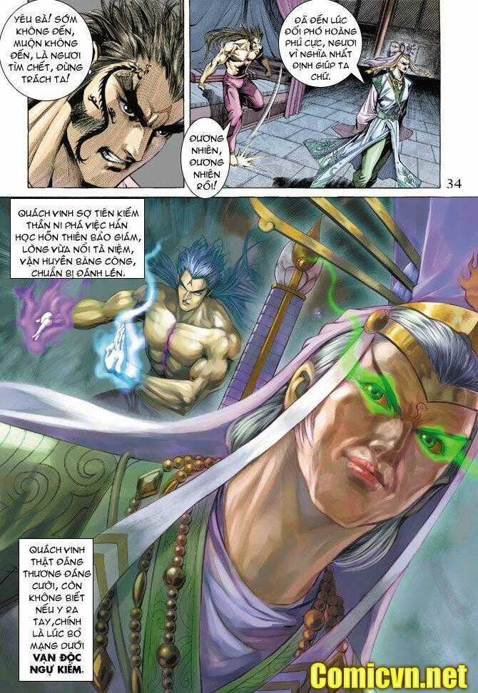 Thiên Tử Truyền Kỳ 5 - Như Lai Thần Chưởng Chapter 133 trang 33