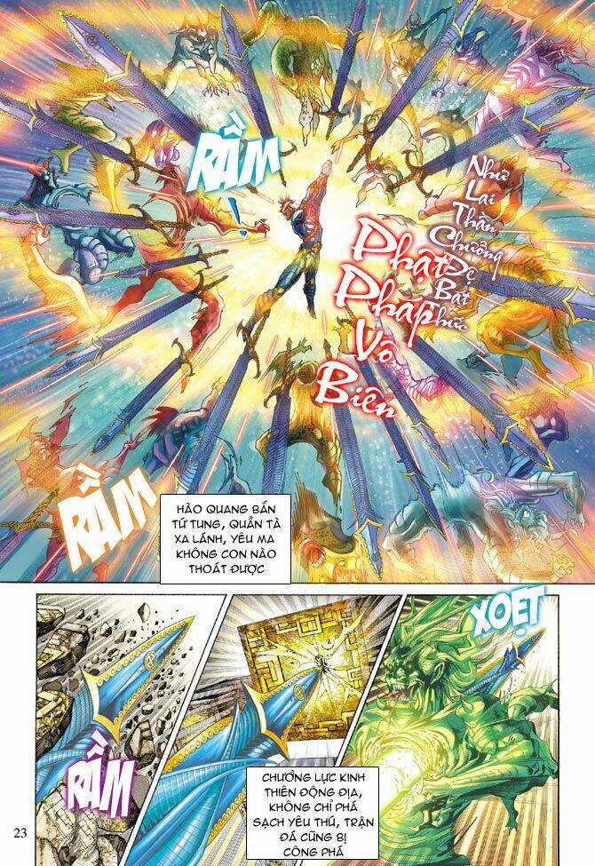 Thiên Tử Truyền Kỳ 5 - Như Lai Thần Chưởng Chapter 134 trang 21