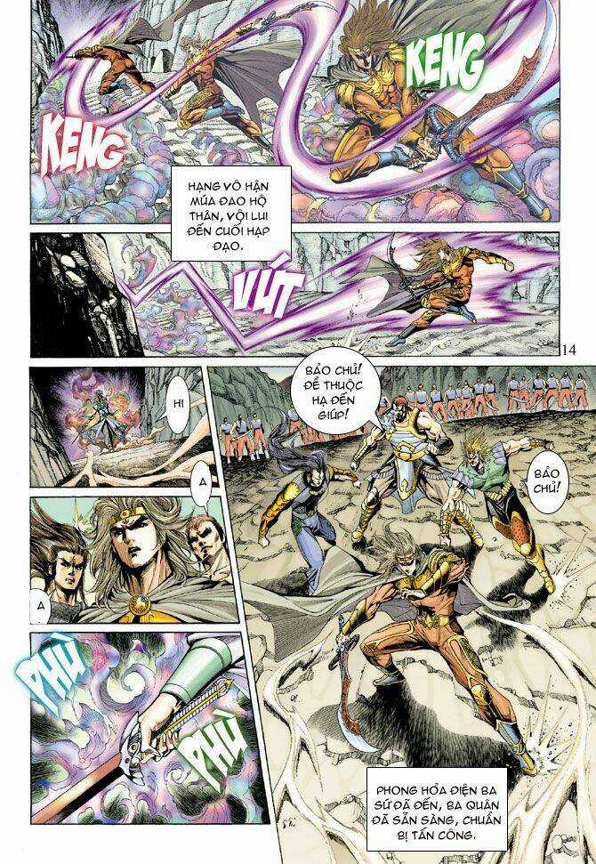 Thiên Tử Truyền Kỳ 5 - Như Lai Thần Chưởng Chapter 136 trang 13