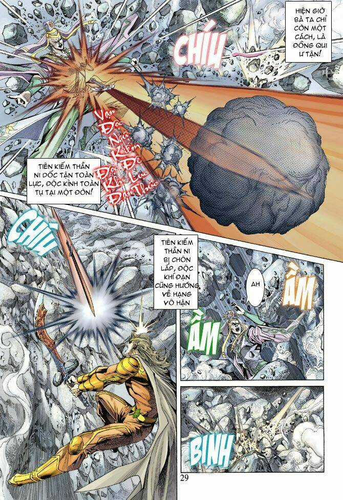Thiên Tử Truyền Kỳ 5 - Như Lai Thần Chưởng Chapter 136 trang 28