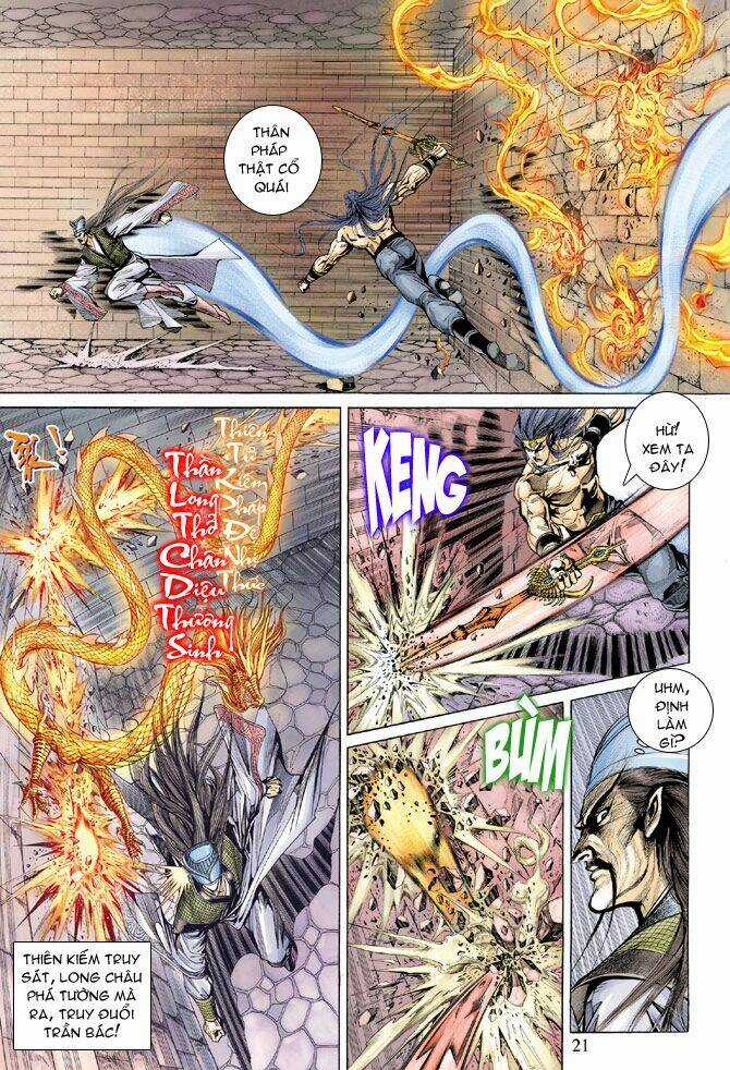 Thiên Tử Truyền Kỳ 5 - Như Lai Thần Chưởng Chapter 139 trang 20