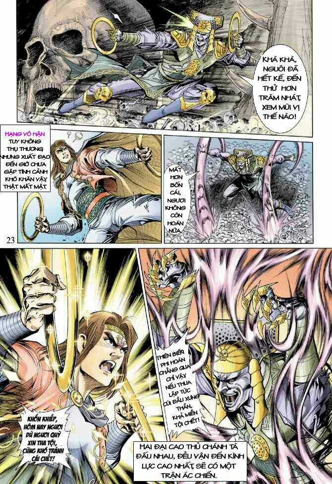 Thiên Tử Truyền Kỳ 5 - Như Lai Thần Chưởng Chapter 14 trang 22