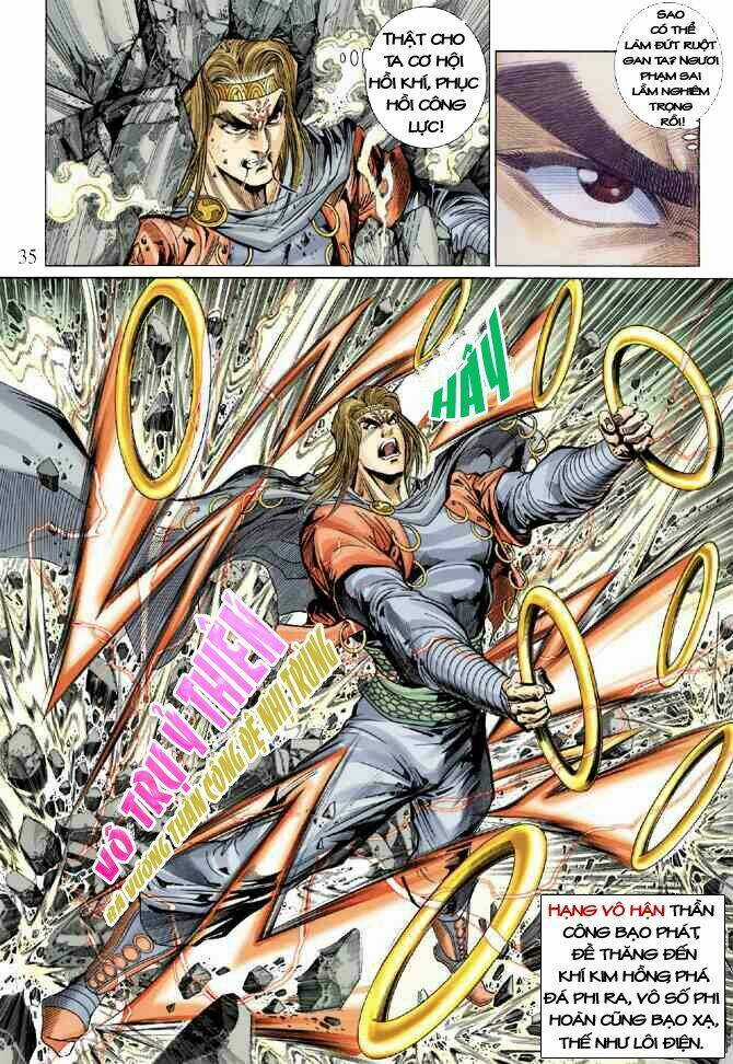 Thiên Tử Truyền Kỳ 5 - Như Lai Thần Chưởng Chapter 14 trang 34