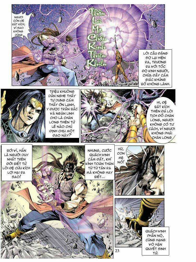 Thiên Tử Truyền Kỳ 5 - Như Lai Thần Chưởng Chapter 145 trang 22