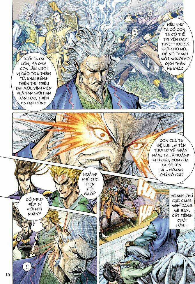 Thiên Tử Truyền Kỳ 5 - Như Lai Thần Chưởng Chapter 149 trang 15