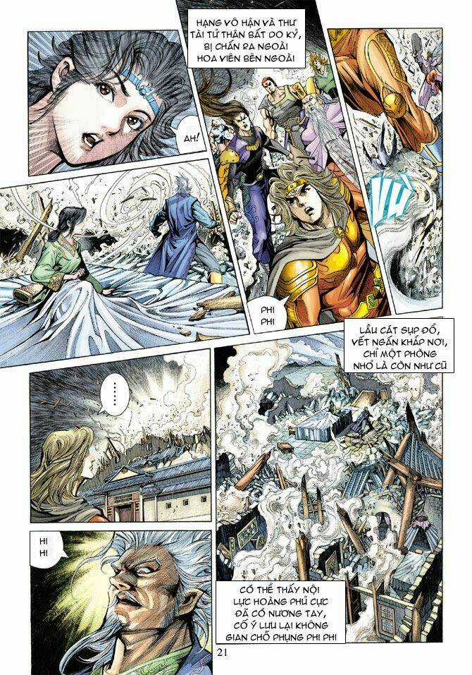 Thiên Tử Truyền Kỳ 5 - Như Lai Thần Chưởng Chapter 149 trang 21