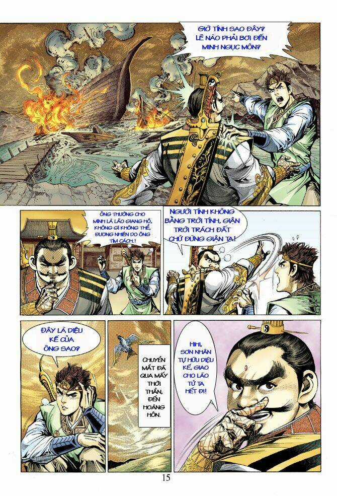 Thiên Tử Truyền Kỳ 5 - Như Lai Thần Chưởng Chapter 15 trang 13