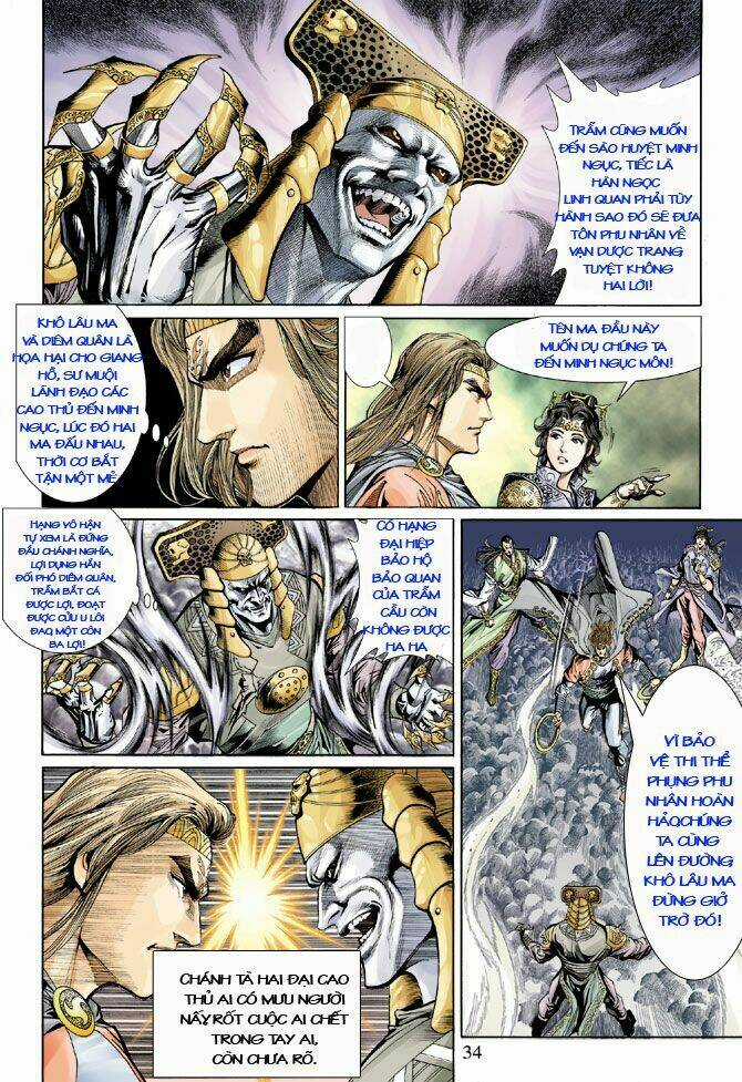 Thiên Tử Truyền Kỳ 5 - Như Lai Thần Chưởng Chapter 15 trang 30