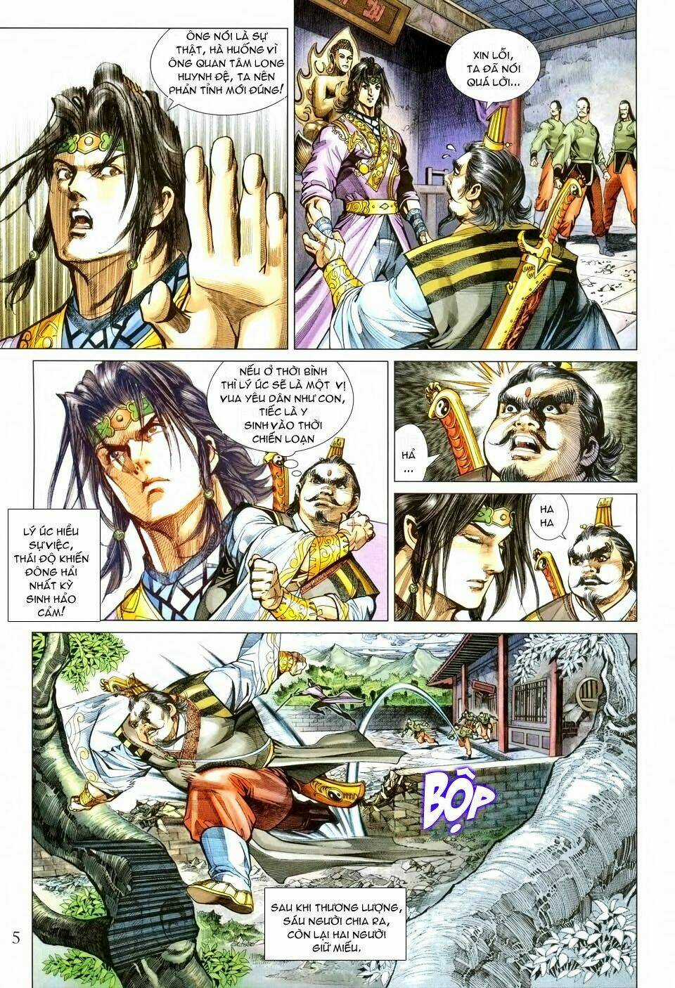 Thiên Tử Truyền Kỳ 5 - Như Lai Thần Chưởng Chapter 151 trang 4