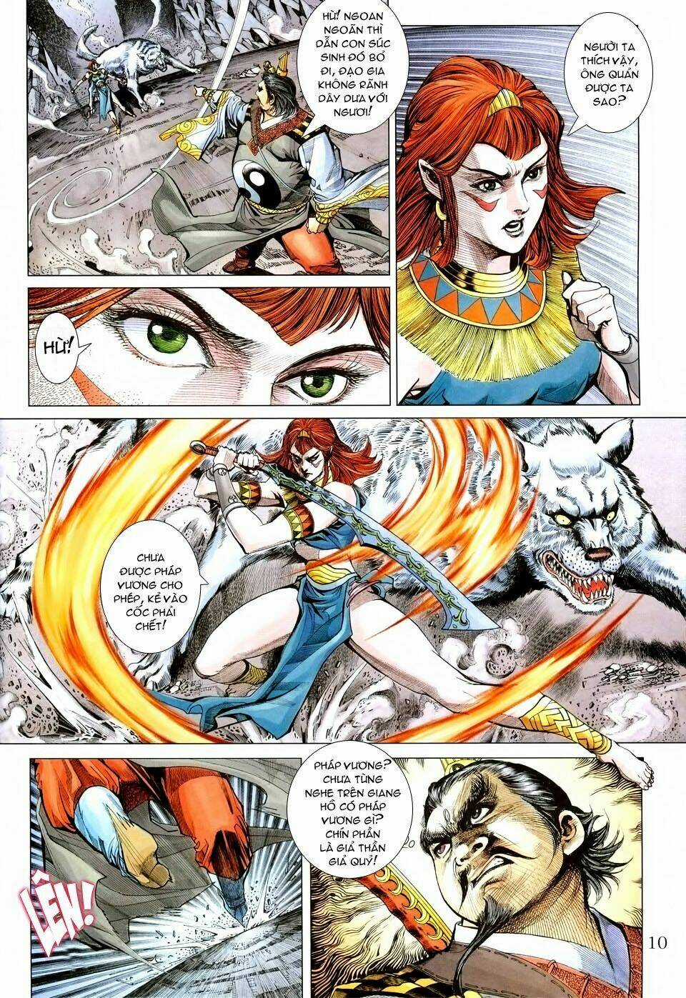 Thiên Tử Truyền Kỳ 5 - Như Lai Thần Chưởng Chapter 151 trang 9