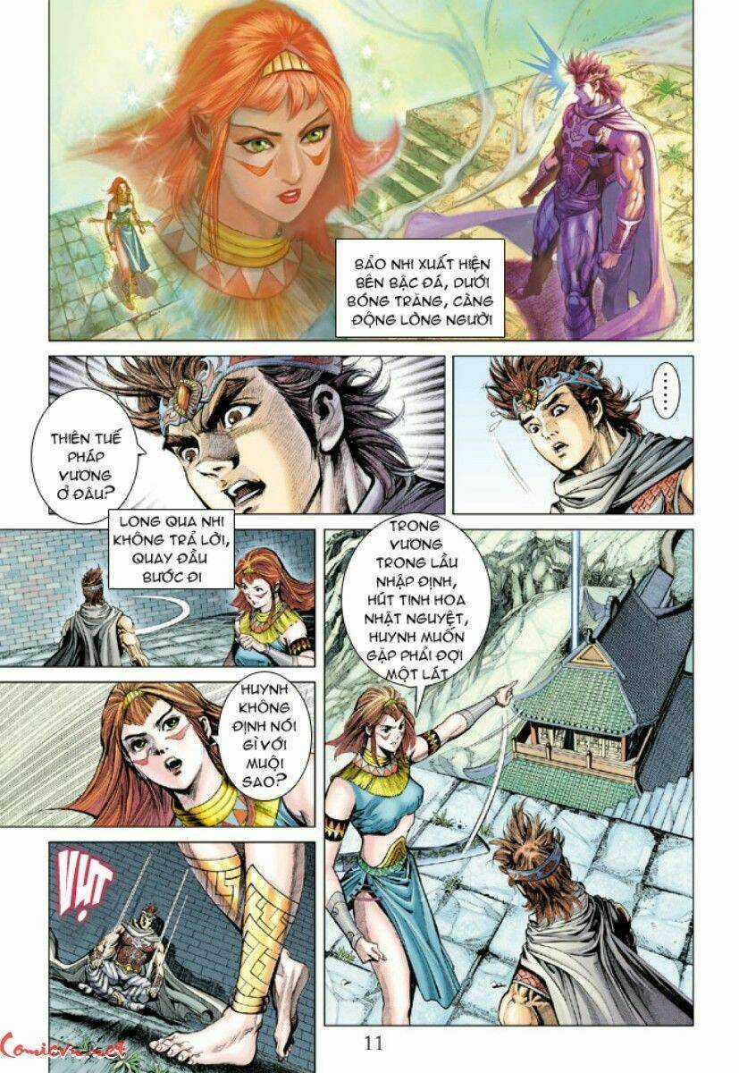 Thiên Tử Truyền Kỳ 5 - Như Lai Thần Chưởng Chapter 155 trang 10