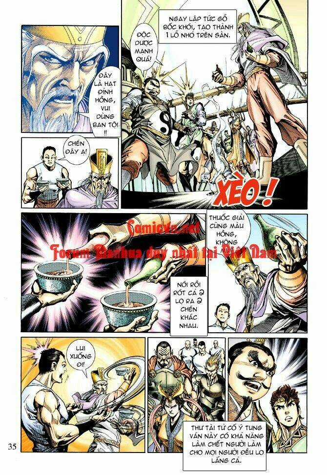 Thiên Tử Truyền Kỳ 5 - Như Lai Thần Chưởng Chapter 16 trang 33