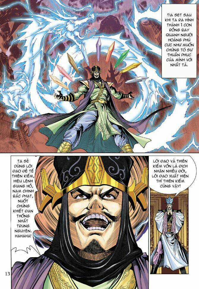 Thiên Tử Truyền Kỳ 5 - Như Lai Thần Chưởng Chapter 17 trang 10