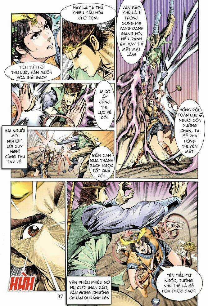 Thiên Tử Truyền Kỳ 5 - Như Lai Thần Chưởng Chapter 17 trang 34